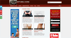 Desktop Screenshot of kettlebellisking.com